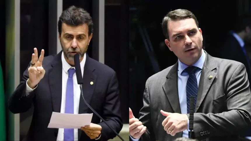 Justiça do RJ intima Freixo a pagar R$ 51 mil em indenização para Flávio Bolsonaro Justiça do RJ intima Freixo a pagar R$ 51 mil em indenização para Flávio Bolsonaro