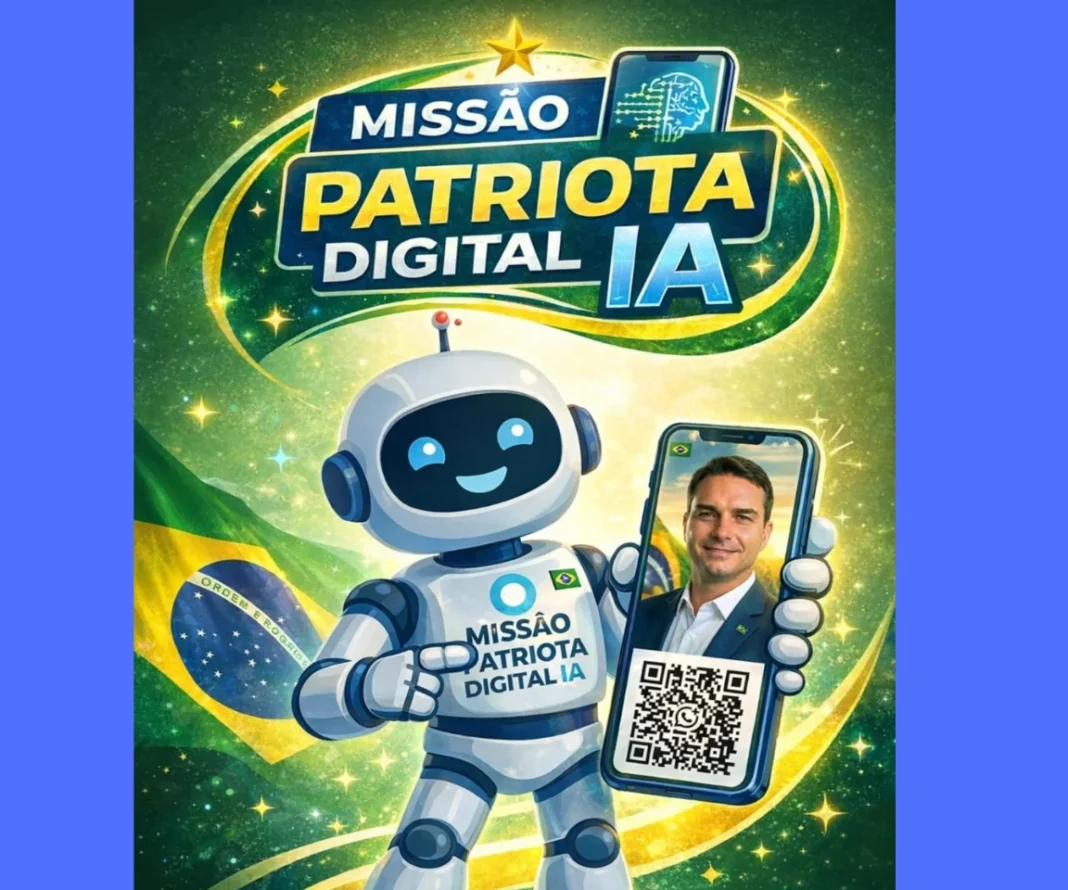 Grupo com nome de Flávio Bolsonaro mobiliza uso de IA em campanha Grupo com nome de Flávio Bolsonaro mobiliza uso de IA em campanha